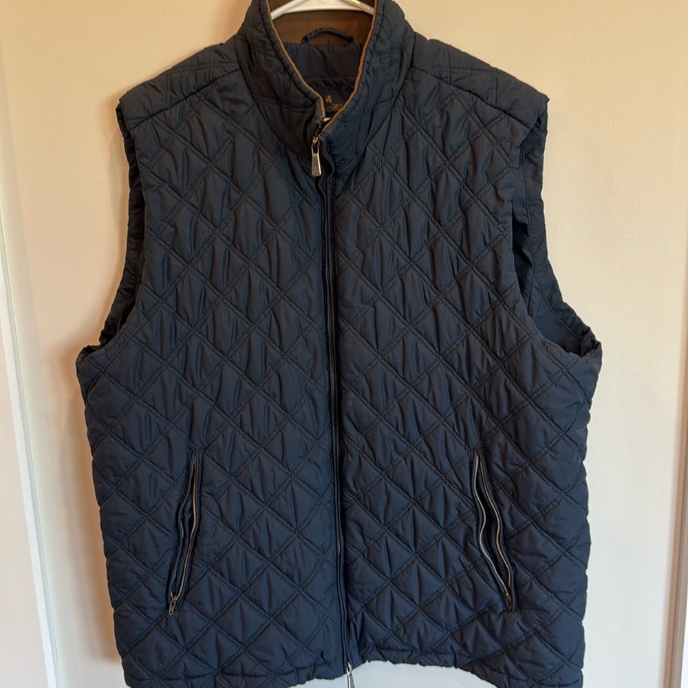 Brooks brothers quilted vest